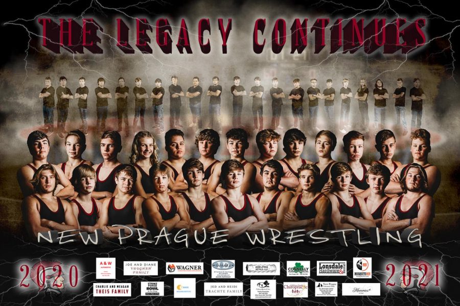 2021 Wrestling Team poster