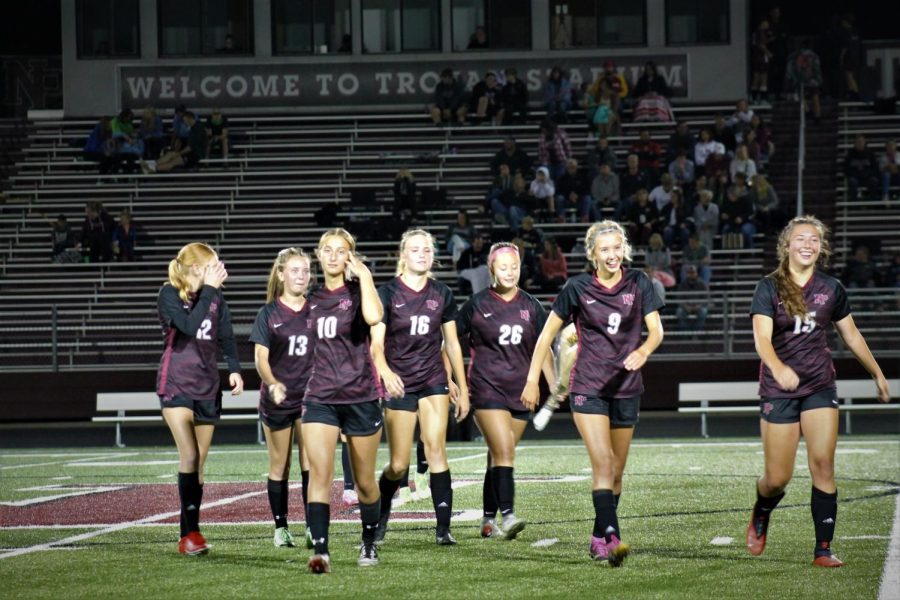 Girls soccer plays for section title