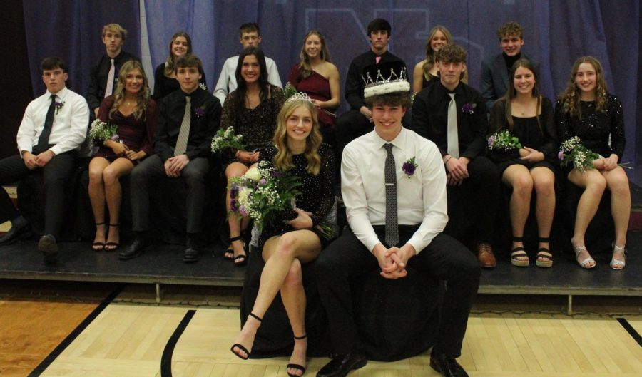 Snoball King and Queen - Jackson Short and Libby Olson