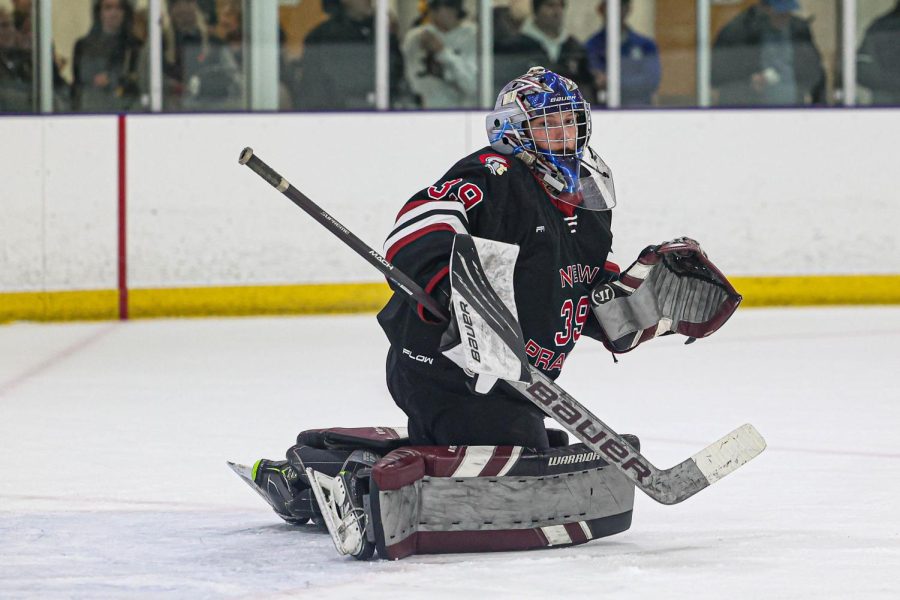 Senior Goalie Bryce Lowy