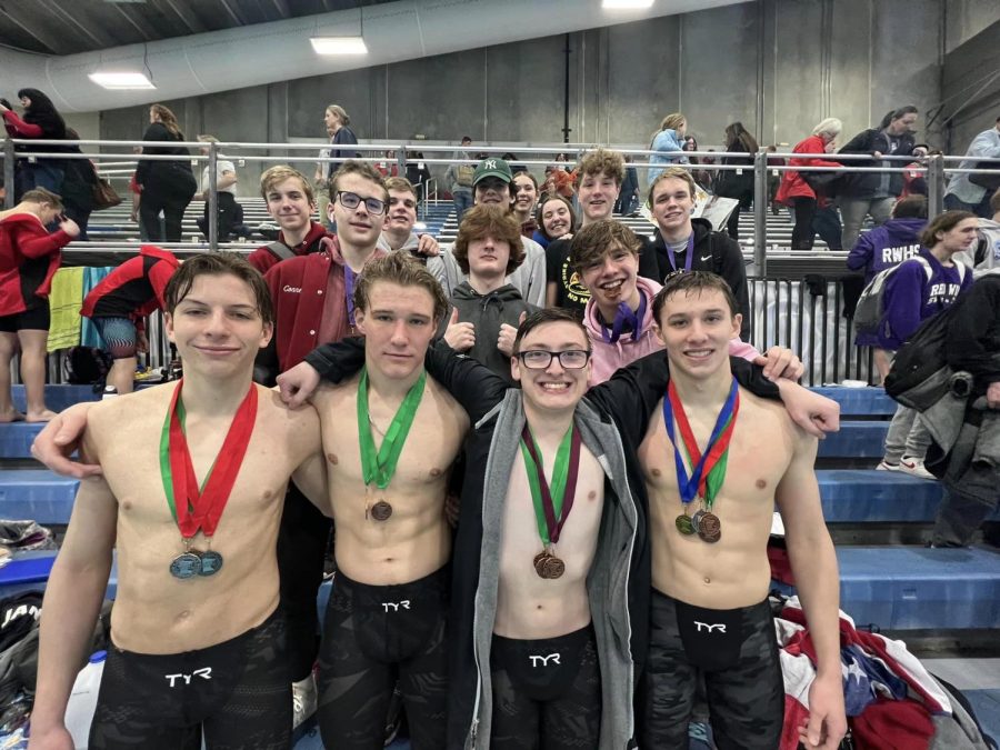 Swim team competes at state second year in a row