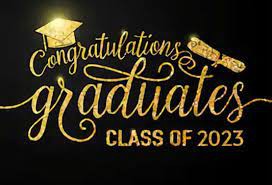 Class of 2023 graduation information